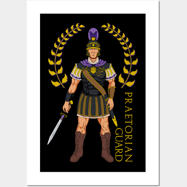 Guard of the Roman Emperor - Praetorian Guard Wall Art by Modern Medieval Design